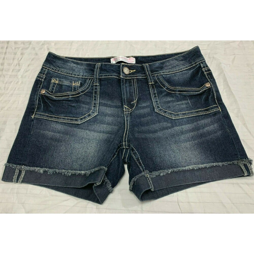 NO BOUNDARIES WOMENS JEANS SHORTS SIZE 11